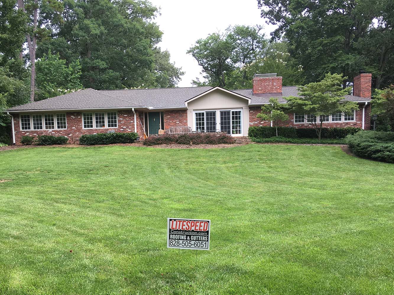 Residential Roofing Job in Asheville 🏠 Litespeed Construction Asheville