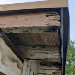 rotten rafter tails when replacing roof