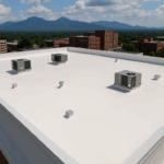 types of commercial roofing, commercial roofing Asheville, TPO roofing Asheville, EPDM commercial roofing, metal roofing Asheville NC, best commercial roofing types, flat roof options for businesses, green roofing Asheville, modified bitumen roof, built-up roofing Asheville, PVC roofing systems, energy-efficient commercial roofs, Asheville commercial roofers, commercial roof comparison, Litespeed Construction roofing
