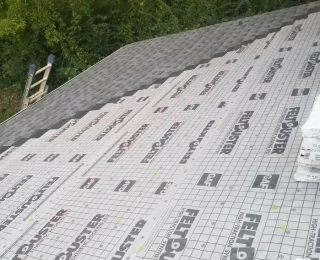 new roof besides shingles, roofing materials explained, what’s under roof shingles, roofing components list, roof system parts, synthetic underlayment vs felt, roof ventilation system, ice water shield roofing, drip edge flashing, new roof installation guide, Knoxville roofing company, trusted roofer Tennessee, Litespeed Construction TN, roof deck and sheathing, roof anatomy infographic